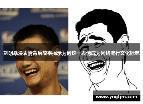 姚明暴漫表情背后故事揭示为何这一表情成为网络流行文化标志 姚明暴漫表情背后故事揭示为何这一表情成为网络流行文化标志